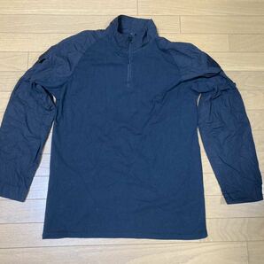 中古 コンバットシャツ Lサイズ ブラック 迷彩服 BDU タクティカル コンシャツ サバゲー 装備 ミリタリーの画像1