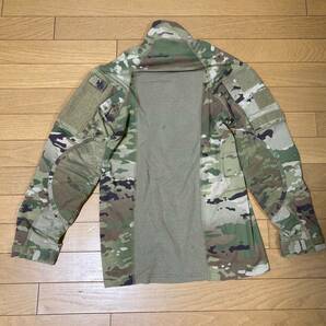 米軍放出品 コンバットシャツ XSサイズ マルチカム 迷彩服 BDU タクティカル コンシャツ サバゲー 装備 ミリタリーの画像2