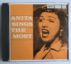 アニタ・シングス・ザ・モスト/ アニタ・オデイ 国内盤　ANITA SINGS THE MOST / ANITA O'DAY　　