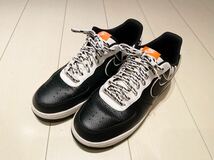 ◆1円AIR FORCE 1 LOW '07 LV8 FORCE LOGO 823511-011 kixsixシューレースNBA バスケットボール 美中古 supreme 27.5㎝ US9.5_画像2