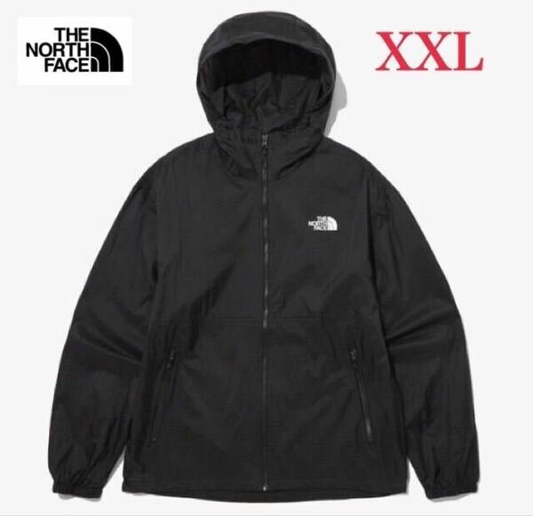 THE NORTH FACE ノースフェイス ライトライザージャケット ウィンドブレーカー 登山 キャンプ 旅行 XXL ブラック 海外限定