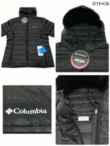 Columbia コロンビア Lake22 レイク22 ダウンジャケット フード付き レディース アウター アウトドア 防寒 人気 XLサイズ ブラック色_画像7
