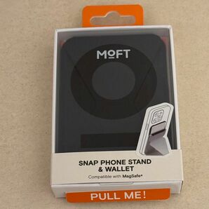 MOFT Snap-On スマホスタンド 耐久強化版MagSafe対応 ブラック
