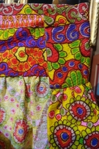 60s vintage skirt ヴィンテージ スカート サイケデリック 一点物 ロング_画像5