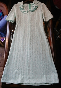 60s vintage dress ヴィンテージ ドレス ワンピース ジャガード