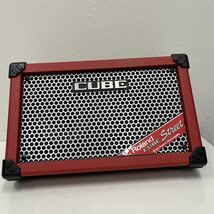 ⑯【アダプタ欠品】Roland CUBE Street Red ギターアンプ_画像1