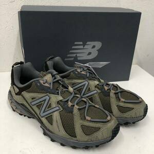 ⑯NEW BALANCE ニューバランス ML610 27㎝ KHK カーキ ML610TM スニーカー