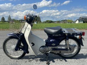  чудесный 4500km один владелец склад хранение Honda Super Cub C50 двигатель старт возможно подлинная вещь реальный пробег документы иметь самовывоз!!