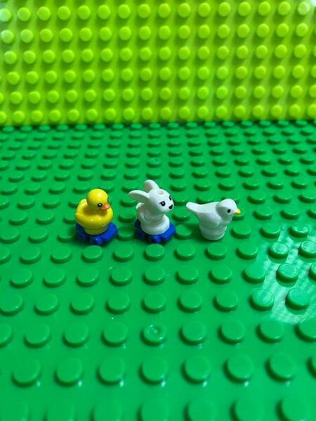 LEGO アヒル　小鳥　ウサギ　 フィギュア