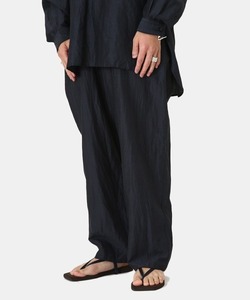 定価28,600円 marka マーカ COCOON FIT EASY PANTS - CUPRO LINEN COTTON CLOTH ブラック セットアップのシャツも出品中