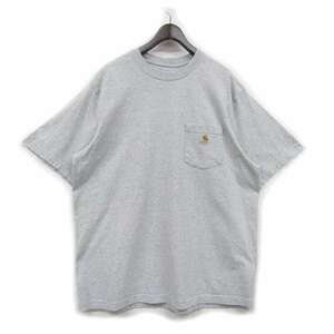 古着 カーハート CARHARTT ポケットTシャツ 表記：XL　gd402322n w40418