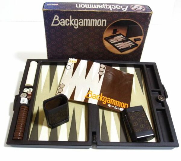 超レア Backgammon バックギャモン Tsukuda Original 完成品