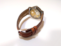 【 動作品 / ジャンク 】 DEADMAN 17 Jewels Mechanical Hand Winding Watch デッドマン 手巻 機械式 腕時計_画像7