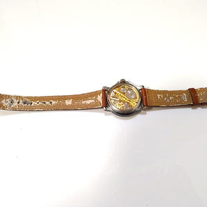 【 動作品 / ジャンク 】 DEADMAN 17 Jewels Mechanical Hand Winding Watch デッドマン 手巻 機械式 腕時計の画像8