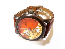 【 動作品 / ジャンク 】 DEADMAN 17 Jewels Mechanical Hand Winding Watch デッドマン 手巻 機械式 腕時計_画像1