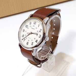 【 稼働中 】 TIMEX INDIGLO Weekender T2P495 Quartz Wrist Watch タイメックス インディグロ クオーツ 腕時計の画像2