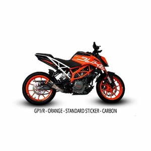 KTM DUKE 125 RC125 2017～2020 AUSTINRACING スリップオンマフラー オースティンレーシング