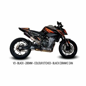 KTM DUKE 790 2018～2023 ,DUKE 890 2020～2023 AUSTINRACING フルエキゾーストマフラー オースティンレーシング