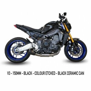 YAMAHA MT-09 2021～2023 AUSTINRACING DE-CAT エキゾーストマフラー オースティンレーシング