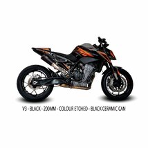 KTM DUKE 790 2018～2023 ,890 2020～2023 AUSTINRACING DE-CAT エキゾーストマフラー オースティンレーシング_画像1