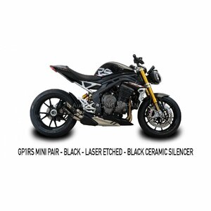 TRIUMPH SPEED TRIPLE 1200 2021～2023 AUSTINRACING スリップオンマフラー オースティンレーシング