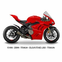 DUCATI PANIGALE V4 2020～2024 AUSTINRACING DE-CAT エキゾーストマフラー オースティンレーシング_画像1