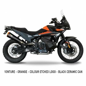 ※車検対応 KTM DUKE 890,790 ADVENTURE 2019～2023 AUSTINRACING スリップオンマフラー オースティンレーシング