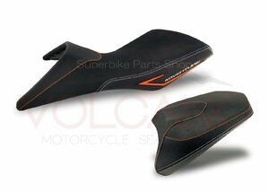 KTM DUKE 890 ADVENTURE 2021～2022用 VOLCANO イタリア製 革素材 シートカバー SEAT COVER