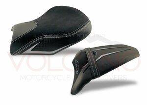 KAWASAKI Z 650 2017～2019用 VOLCANO イタリア製 革素材 シートカバー SEAT COVER