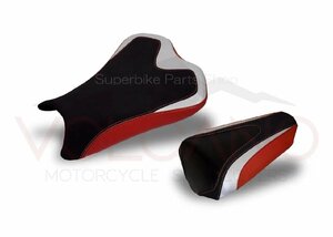 KAWASAKI NINJA ZX 6R 2009～2011用 VOLCANO イタリア製 革素材 シートカバー SEAT COVER