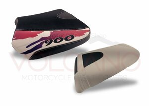 HONDA CBR 900RR 1992～1999用 VOLCANO イタリア製 革素材 シートカバー SEAT COVER