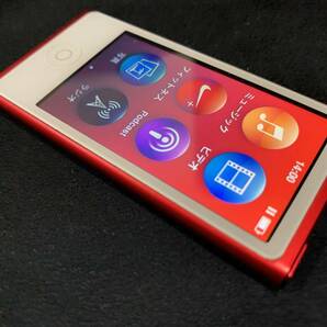 【美品】Apple iPod nano 第7世代 16GB プロダクト・レッドの画像3