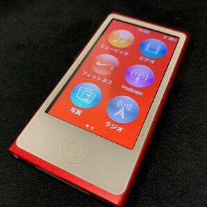 【美品】Apple iPod nano 第7世代 16GB プロダクト・レッドの画像4