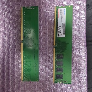 PC用メモリ DDR4-3200 8GB×2枚 デスクトップパソコン用メモリ