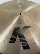 【EAK】K Zildjian Light Ride 20インチ 2000g ジルジャン【美品】_画像2