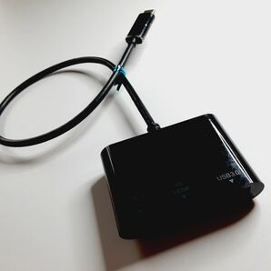 ELECOM ドッキングステーション HDMI タイプC USB3.0 DST-C13BK