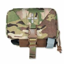 送料無料 新品 COYOTE TACTICAL SOLUTIONS CTS SLIM TEAR OFF MEDICAL POUCH S.T.O.M.P. GEN 2 メディカルポーチ マルチカム IFAK_画像4