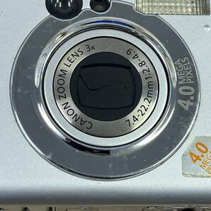 【TS0403】Canon キャノン デジタルカメラ デジカメ IXY DIGITAL 450 7.4-22.2mm 1:2.8-4.9 動作未確認の画像2