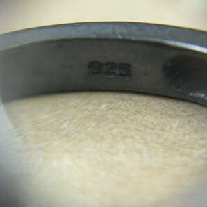 【T0405】925刻印 指輪 リング シルバー silver SILVER アクセサリー 約1.5gの画像6