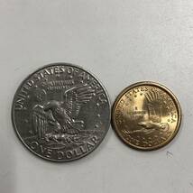 【TK0407】海外硬貨 アメリカ 古銭 コイン 外国銭 貨幣 通貨 ONE DOLLAR 1ドル 1$ LIBERTY リバティー 1972 2000 IN GOD WE TRUST _画像1