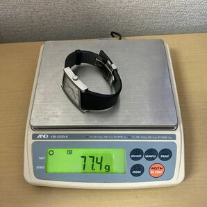 【T0421】 Calvin Klein カルバンクライン KOQ-211 腕時計 クオーツ 不動品 シルバーカラーキズあり 汚れあり ケース付きの画像7