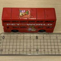 【TS0421 】トミカ No.95 ロンドンバス PETWORLD レッドカラー 1/130スケール ミニカー コレクション_画像8