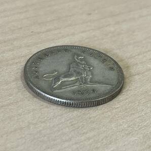 【TS0421】オーストラリア 1954年 フローリン 記念硬貨 銀貨 カンガルー 古銭 硬貨 貨幣 通貨 コイン コレクションの画像4