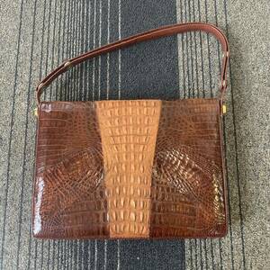 [T0428] No-brand крокодил сумка плечо сцепление сумка портфель портфель женский женский для мода wani
