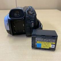 【TS0427】 SONY ソニー ビデオカメラ ハンディカム HDR-SR7 シルバーカラー 付属品なし 動作未確認 キズあり 汚れあり_画像8