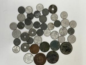 【TM0416】古銭 近代銭 まとめ売り 通貨 貨幣 硬貨 コイン レトロ アンティーク コレクション