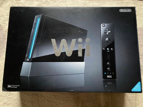 ほぼ新品 美品Nintendo Wii 本体セット 任天堂 ウィー 黒 1式