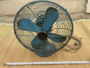  river north electric electric fan retro antique Showa era that time thing 4 sheets wings 1 jpy start KDKka armpit ta electric FAN