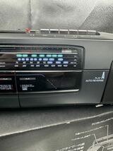 SONY ラジカセ CFS-W404 レトロダブルラジカセ ソニー ラジオカセットレコーダー 当時物オーディオAV機器 _画像5
