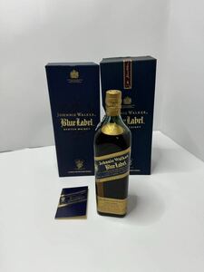 JOHNNIE WALKER ジョニーウォーカー BLUE LABEL ブルーラベル SCOTCH WHISKY 750ml 43% 未開栓 古酒